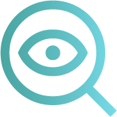 magnifying glass with eye icon