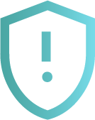 Shield with exclamation mark icon