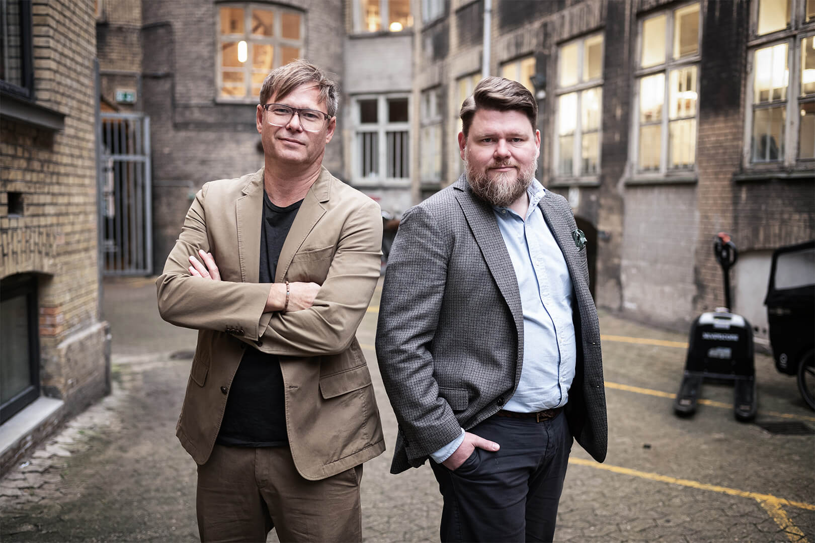 Michael Sjoeberg og Jan Kaastrup