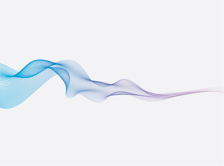 Streamline-of-neon-lines