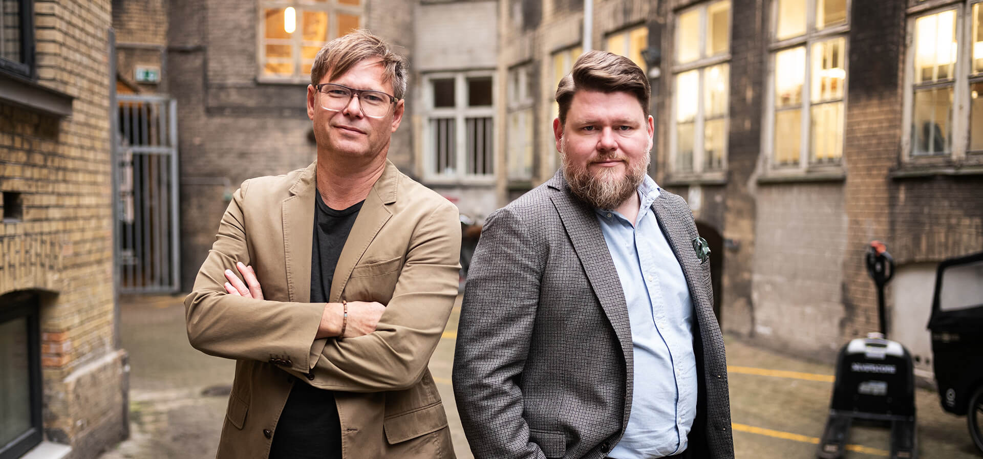 Jan Kaastrup and Michael  Sjøberg