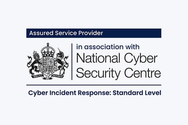 NCSC badge cyber incident response
